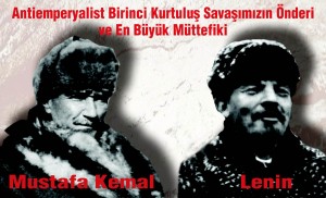 Mustafa Kemal Lenin Afişi