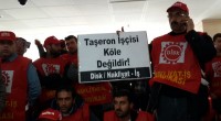 Basına ve kamuoyuna Sendikamızda örgütlenen 2200 taşeron işçisinin, toplu iş sözleşmesi Çalışma ve Sosyal Güvenlik Bakanlığı tarafından hukuksuz, keyfi bir şekilde engellenmek isteniyor, izin  vermeyeceğiz. Çankaya Belediyesi/Norm Altaş İş Ortaklığında 655, İzmir [&hellip;]