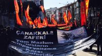 &ldquo;&Ccedil;anakkale Ge&ccedil;ilmez&rdquo; şiarıyla, emperyalizme olan t&uuml;m &ouml;fkemizle 18 Mart&rsquo;ta &Ccedil;anakkale&rsquo;deydik. Halkın Kurtuluş Partisi olarak 18 Mart g&uuml;n&uuml; şehir merkezinde kortejimizle y&uuml;r&uuml;y&uuml;ş yaparak Şehitler Anıtında basın a&ccedil;ıklamamızı ger&ccedil;ekleştirdik. A&ccedil;ıklamadan &ouml;nce Birinci [&hellip;]