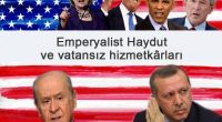 Kork, Tayyip, kork! Sarayın Arka Bahçeli Amigosu bile, senin ABD tarafından Türkiye’yi BOP çerçevesinde parçalamakla görevlendirilmiş, onlara çalışan bir memur olduğunu yarım ağızla da olsa itirafa mecbur kaldığına göre; senin [&hellip;]