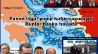 Saygıdeğer Halkımız; AKP’giller İktidarının sergilediği şu içler acısı sefalete bakar mısınız?.. İşgalci Yunan Çakal, adamızda askerleri, belediye başkanı ve kilise papazıyla birlikte kuzu çevirip kadeh kaldırıyor, AKP’giller’in AB Bakanı Ömer [&hellip;]