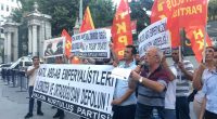 Halkın Kurtuluş Partisi İstanbul İl Örgütü olarak ABD Dış İşleri Bakanı Tillerson’un ülkemize gelişini protesto ettik. Eylemimiz saat 20:00’da Galatasaray Lisesi önünde başladı. Parti adına basın açıklamasını İstanbul İl Sekreteri [&hellip;]