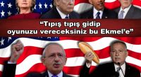 CHP’li kardeş… Kılıçdaroğlu Kemal, “Ekmek için Ekmeleddin”i, bir başına aldığı bir kararla Cumhurbaşkanı adayımız diye açıklıyor. O günün CHP Genel Başkan Yardımcısı Muharrem İnce’ye soruyor medya; “Bu adayı nasıl belirlediniz?” [&hellip;]