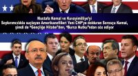 TESEV’ci, dolayısıyla da Sorosçu Kemal!.. Hiç değilse Kuvayimilliye, Mustafa Kemal ve vatan millet düşmanı Fesli Kadir kadar olsun tutarlı ol be! Açık ol!.. Bak, ne diyor o? “Keşke Yunan galip […]