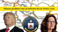 ABD Emperyalist Haydudunun en önde gelen ajan örgütü CIA’nın işkence etmekten zevk alan yeni şefi Gina Haspel kesince ifadelendirdi ki; bu alçaklar Türkiye’yi de hedeflerine koydukları hasım devletler kapsamı içinde […]