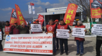 Halkın Kurtuluş Partisi İzmir İl Örgütü olarak, Nakliyat İş Sendikası’na üye oldukları için işten atılan ve 205 gündür direnişlerini kararlıca sürdüren Muğla TÜVTÜRK işçilerini ziyaret ettik. Ziyarette direnişin sürdüğü TÜVTÜRK […]