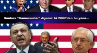 2002 yılından beri durup dinlenmeksizin tekrarlıyoruz: Bu AKP’giller, bu Kaçak Saray Taifesi kesinlikle kanuni, meşru bir siyasi parti değildir. Bunlar, Ortaçağcı ve de çıkar amaçlı kriminal bir örgüttür, diye. Bunlar […]