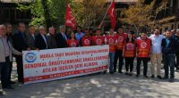 259 gündür işi, ekmeği ve onuru için direnen Nakliyat-İş sendikasına bağlı Muğla Tüvtürk araç muayene istasyonu işçileri için, aralarında sendikaların ve çeşitli demokratik kitle örgütlerinin bulunduğu Tüvtürk Araç muayene İstasyonu […]