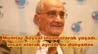 Mümtaz Soysal öncelikle bir sosyalistti, taviz vermedi sosyalistliğinden. Bu ülkenin görmüş olduğu en ileri Anayasa olan 61 Anayasası’nın mimarları arasında yer aldı. Ne 27 Mayıs Politik Devrimi’ni ne de onun […]