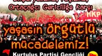 AB-D Emperyalistlerinin tezgâhladığı 12 Eylül Faşizminin, gençliği apolitikleştirmek, örgütlenmelerini engellemek ve bilimin yuvası olan üniversitelerimizi Ortaçağcı gerici zihniyet içerisine hapsetmek için kurduğu YÖK’ün 38. yılı. AB-D Emperyalistleri ve yerli satılmışlar, 27 Mayıs Politik […]