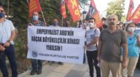 Halkın Kurtuluş Partisi (HKP) olarak, Ankara’nın Çukurambar Malcolm X Sokağı üzerinde bulunan ve kaçak olduğu mahkeme kararlarıyla kesinleşen ABD Büyükelçiliği İnşaatı önünde eylem yaptık. Eylemde, “Emperyalist ABD’nin Kaçak Büyükelçilik Binası Yıkılsın!” yazılı […]