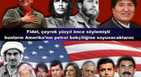 Amerikancı Feodal ve Burjuva Kürt Hareketi’nin hiçbir bileşeni, Fidel Castro’yu sevmez. Hatta Hugo Chavez’i ve Evo Morales’i de sevmez. Hatta nefret ederler. Neden? Çünkü bu büyük devrimci önderler, ömürlerini insanlığın […]