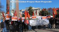 “Kanal İstanbul Projesi Emperyalist Projedir, Kanal İstanbul Projesi Rant Projesidir, Kanal İstanbul Projesi, Bir Çevre Felaketidir” dedik ve eylemlerimizle, açtığımız davalarla bu Talan Projesine karşı mücadele ediyoruz. İstanbul’un ve aslında […]