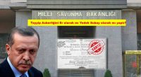 Partimiz, Tayyip’in sahte diplomasının peşini bırakmıyor! Halkçı Hukukçularımız Milli Savunma Bakanlığına sordu: Hangi diploma ibraz edildi, Tayyip Askerliğini Er olarak mı Yedek Subay olarak mı yaptı? AKP’giller’in Reisinin ne bir […]