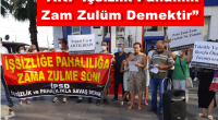 İşsizlik ve Pahalılıkla Savaş Derneği İzmir Şubesi, İzmir Karşıyaka’da AKP’giller’in son günlerde yaptığı fahiş zamları, pahalılığı ve işsizliği yaptığı eylemle protesto etti. 16 Temmuz Cuma günü saat 18.00’de Karşıyaka Çarşı […]