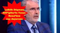 AKP’giller Laik Cumhuriyet’i yıktılar, şimdi de laikliğin adı bile olmasın istiyorlar. Laiklik alerjisi var AKP’giller’de. Çünkü Laikliğin olması, tam olarak oturması demek, AKP’giller’in olmaması anlamına geliyor. Laiklik olmazsa bilim, özgürlük, […]