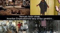Saygıdeğer Arkadaşlarımız! Aşağıda izleyeceğiniz videoda, “İnsan Soyunun Başdüşmanı olan ABD Emperyalizminin” dünyayı kana, ateşe ve ölüme boğan savaş makinesinin yani ordusunun (ki bu ordunun silahlanmasına yıllık 720 milyar dolar harcanmaktadır) [&hellip;]