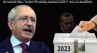 Akıl sahibi olan herkes şunu kesinkes bilir ki, Tayyip önümüzdeki seçimi kazanabilmek için karşısında sadece Sorosdaroğlu Hacı Kemal’i (Umre Hacısıdır) görmek ister. Zaten bunu, onun Kaçak Saray’ının Arka Bahçeli’si söyledi, […]