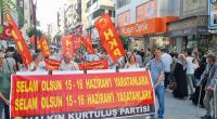 Kurtuluş Partililer olarak ilk eylemimiz 15 Haziran Perşembe günü saat 18:00’de İzmir’de gerçekleşti. Partimizin il binasından kortej oluşturarak Karşıyaka Çarşı girişine kadar pankart, döviz, bayrak ve sloganlarımızla yürüyüş yaparak burada […]