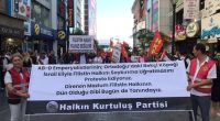 AB-D Emperyalizminin Ortadoğu’daki bekçi köpeği İsrail’in Mazlum Filistin Halkına uyguladığı katliamları İzmir’de yaptığımız eylemle protesto ettik. Partimizin Karşıyaka İlçe Örgütünün önünde bir araya gelen üyelerimizle Karşıyaka Çarşıdan, Karşıyaka İZBAN İstasyonuna […]