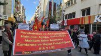 İZMİR HKP İzmir İl Örgütü olarak Sarı TÜRK-İŞ, Sermaye ve AKP’giller üçlüsü tarafından 2024 yılı için belirlenecek olan Asgari Ücret ortaoyununu protesto ettik. 17 Aralık Pazar günü saat 14.00’te Partimizin […]