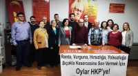 31 Mart Yerel Seçimlerinde İstanbul’un 20 İlçesinden aday olan Yoldaşlarımızı tanıtmak için İstanbul İl Binamızda basın toplantısı gerçekleştirdik. Açış konuşmasını yapan Ramazan Kap Yoldaş, sözü adaylarımızı açıklamak üzere Genel Sekreterimiz […]