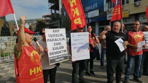 Gebze İlçe Örgütü olarak, Dilovası’nda yanan parfüm fabrikasında 2’si çocuk 6 kadın işçinin yaşamını kaybetmesi üzerine eylem yaptık. Kocaeli’nin Dilovası ilçesi Mimar Sinan Mahallesi Mimar Sinan Caddesi’nde bulunan Ravive Kozmetik’e […]