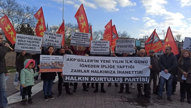 Değerli Basın Emekçileri ve Değerli Halkımız; Milyonlarca işçi ve emekçiyi ilgilendiren, adına “Asgari Ücret” dedikleri Sefalet Ücreti 28 bin 75 TL olarak belirlendi. Asgari Ücretle çalışanların sayısı yaklaşık 9 buçuk milyondur. Dolayısıyla saptanan ücret Asgari [&hellip;]