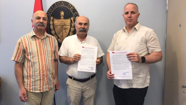 Ramiro Yoldaş’ın Bedence Kaybı Nedeniyle Küba Büyükelçiliği’ne Taziye Ziyaretinde Bulunduk Küba Halkının Kahramanı, Yiğit Önder Ramiro Valdés Menéndez Yoldaş’ın bedence kaybı nedeniyle Küba Büyükelçiliği’ne, Genel Sekreter Yardımcımız Av. Sait Kıran ve [&hellip;]