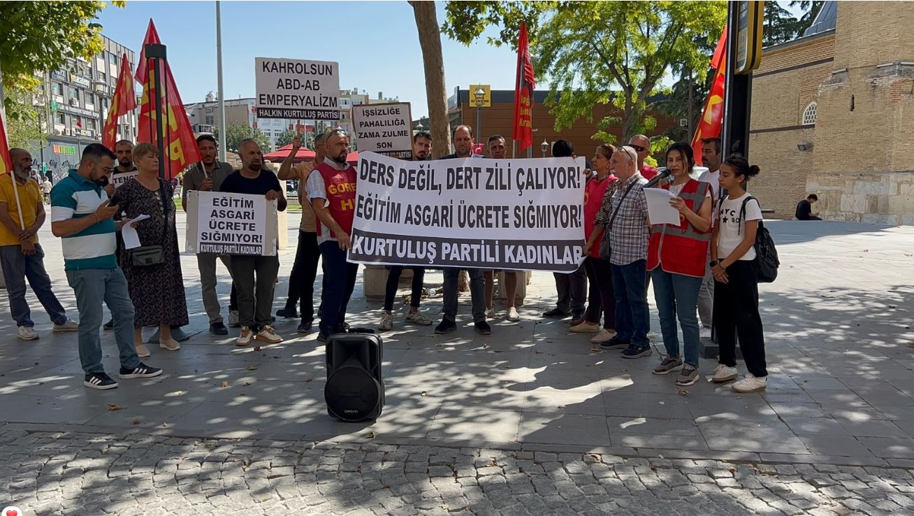 2026- 2027 Eğitim ve Öğretim yılına girerken halkımız, yerli-yabancı Parababaları ve siyasi temsilcileri AKP’giller tarafından yaratılan Ekonomik yıkım ve ABD Emperyalist Haydudunun ülkemizdeki BOP Projesini hayata geçirmeyi hızlandırma hamlesinden başka [&hellip;]